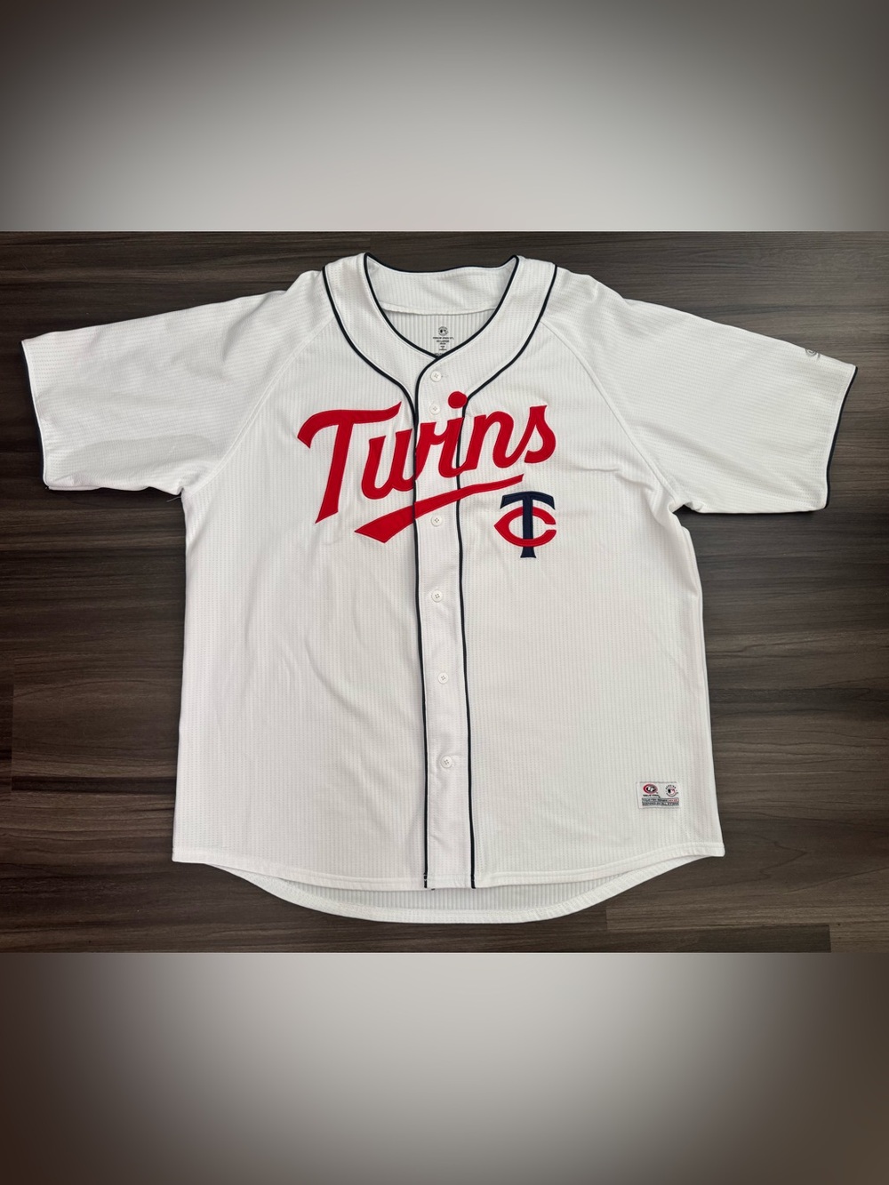 True Fan Minnesota Twins MLB Genuine Merchandise Stitched Jersey Men 2XL